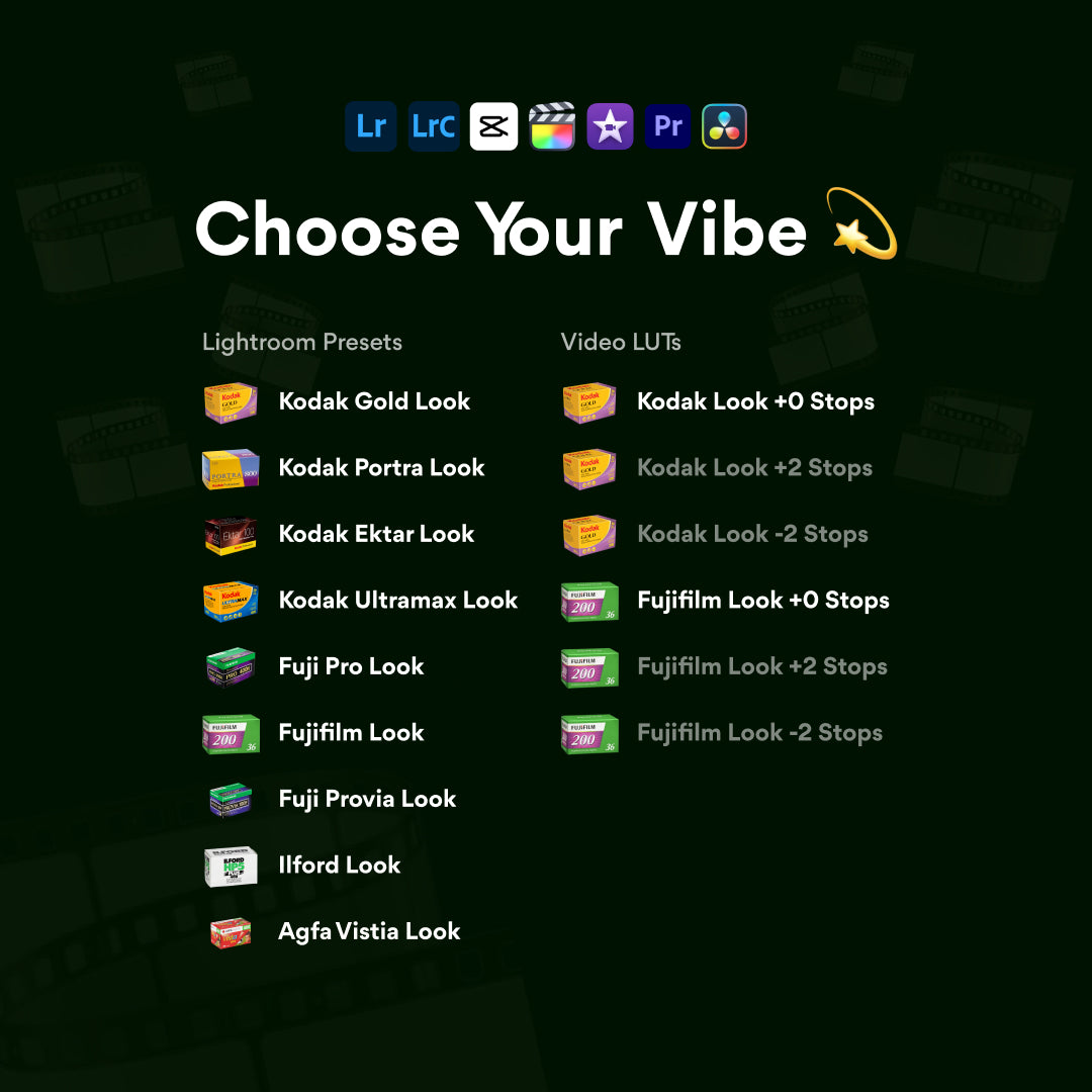 Analog Preset Bundle (Photo Only)